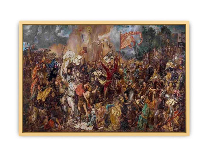 Battle of Grunwald Streched canvas