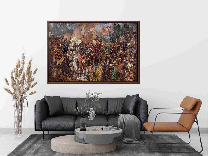 Battle of Grunwald Painting