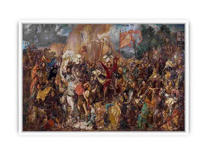 Battle of Grunwald Framed Print