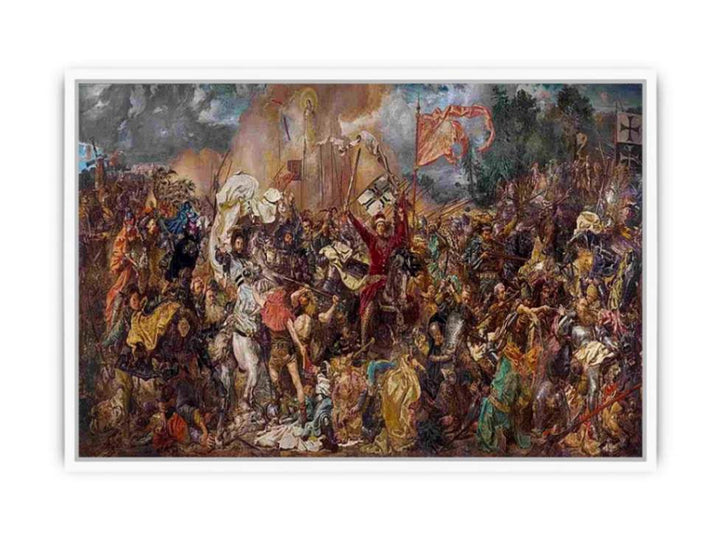 Battle of Grunwald Framed Print