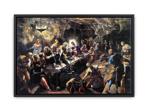 The Last Supper 1592-94 Canvas Print