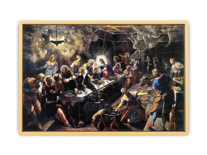 The Last Supper 1592-94 Streched canvas