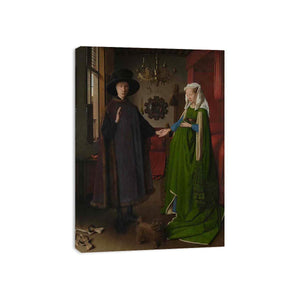 Portrait of Giovanni Arnolfini and his Wife 1434 by Jan Van Eyck Painting 