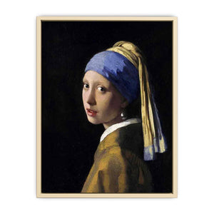 Girl with a Pearl Earring  Art Print