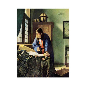 The Geographer c. 1668 by Johannes Vermeer
