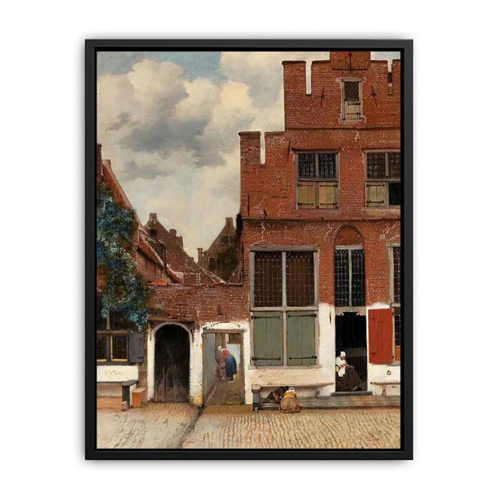 The Little Street (or Het Straatje) Canvas Print