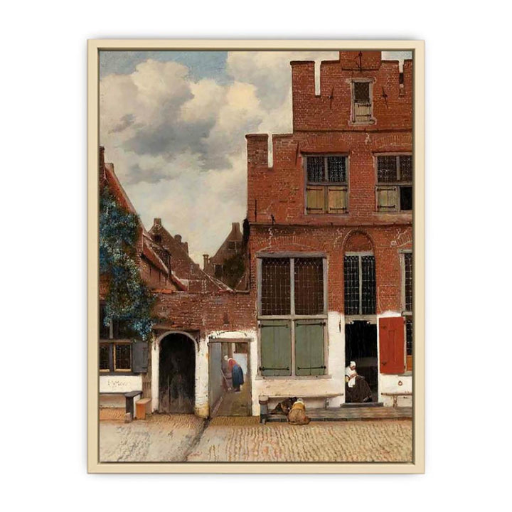 The Little Street (or Het Straatje)  Art Print