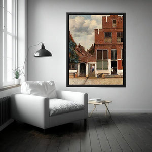 The Little Street (or Het Straatje) by Johannes Vermeer Painting 