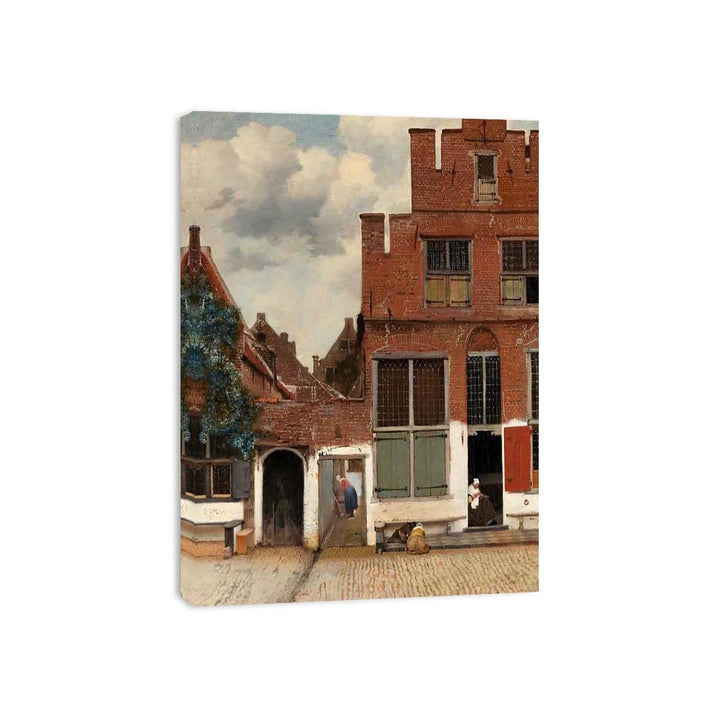 The Little Street (or Het Straatje)  Painting