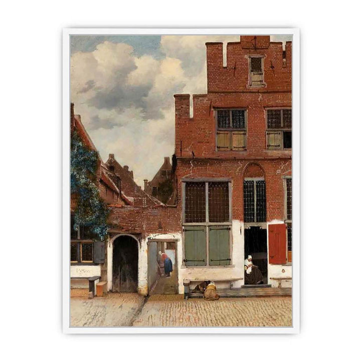 The Little Street (or Het Straatje) Framed Print