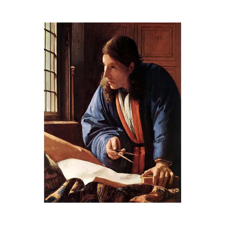The Geographer  by Jan Vermeer Van Delft