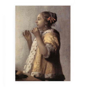 Woman with a Pearl Necklace (detail)