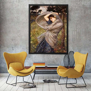 Boreas 1903 by John William Waterhouse Painting 