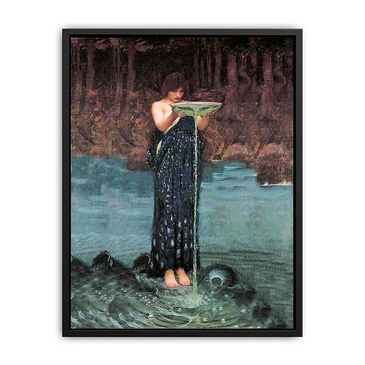 Circe Invidiosa 1892 Canvas Print