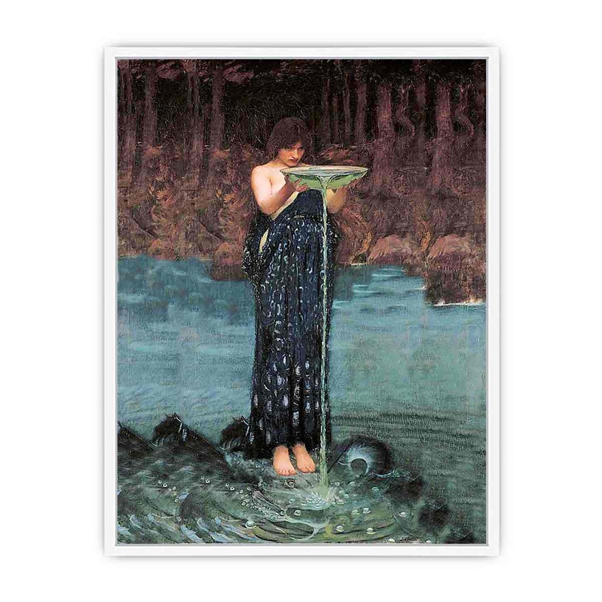 Circe Invidiosa 1892 Framed Print