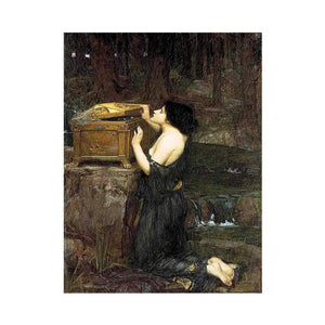 Pandora 1896 by John William Waterhouse