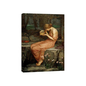 Psyche Opening the Golden Box 1903 by John William Waterhouse Painting 
