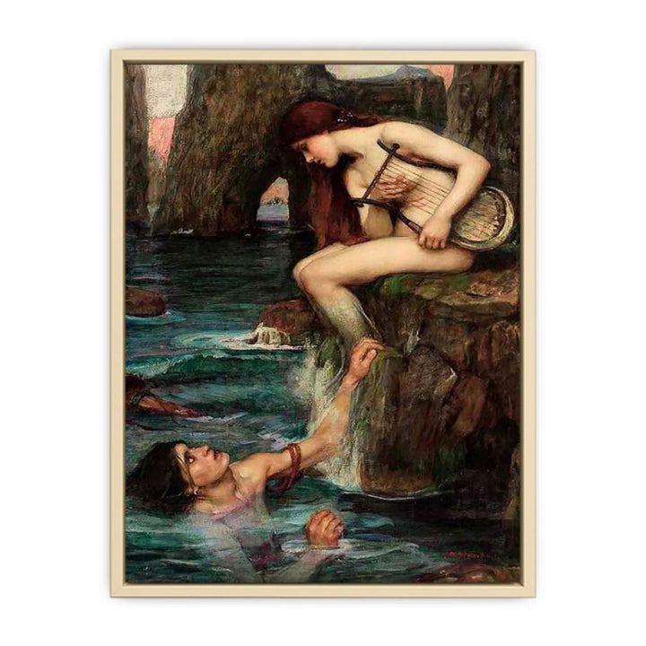 The Siren 1900  Art Print