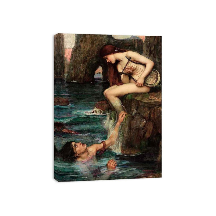 The Siren 1900  Painting