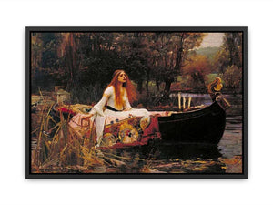 The Lady of Shalott Canvas Print