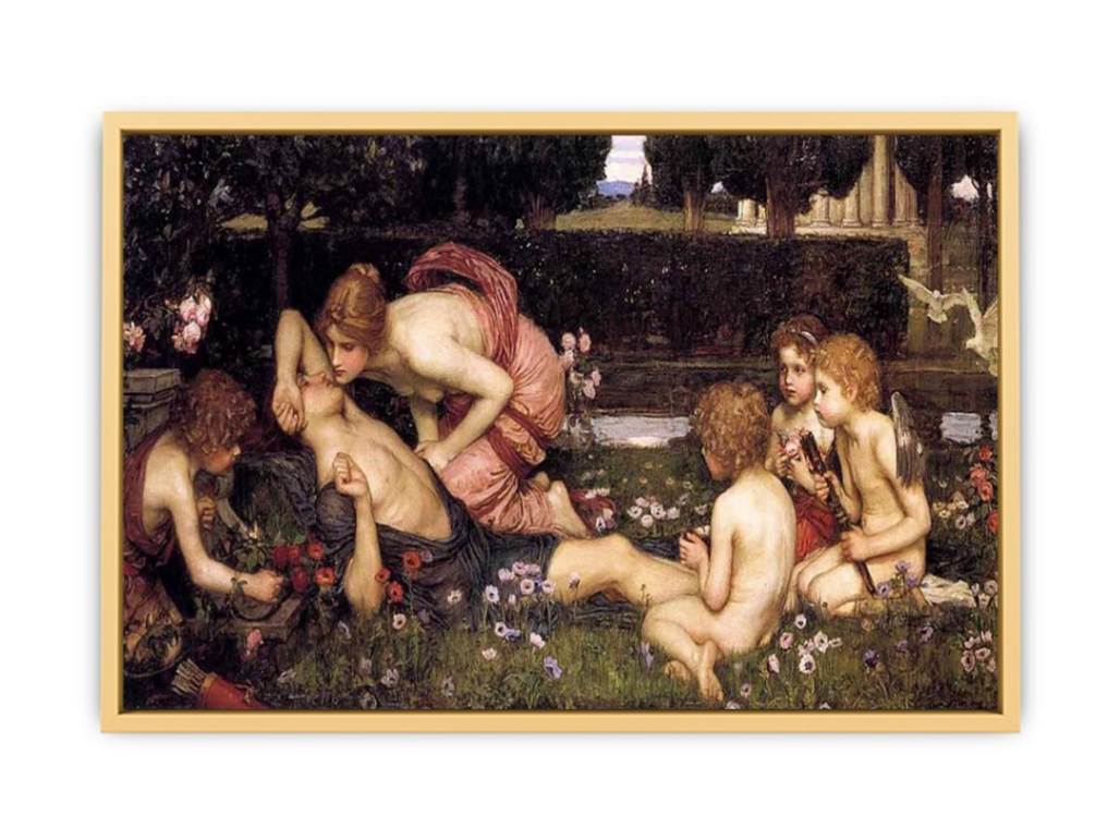 The Awakening of Adonis 1900 Streched canvas