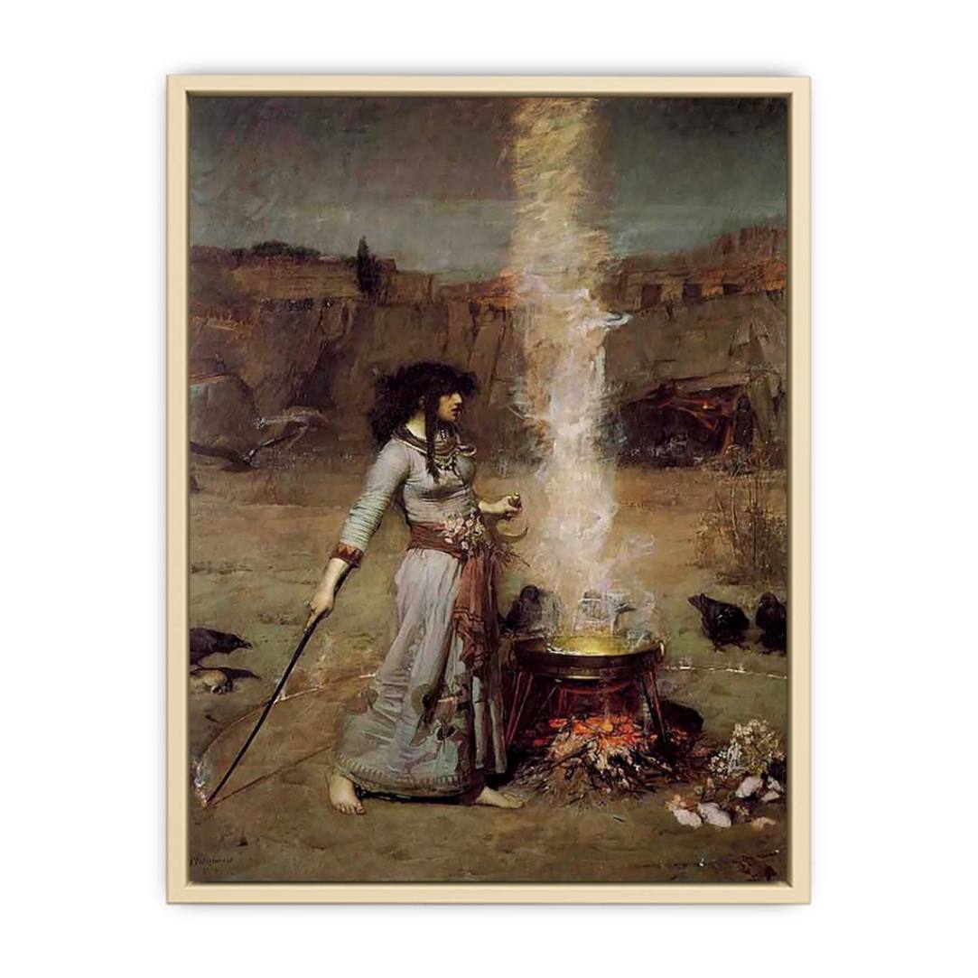 The Magic Circle 1886  Art Print