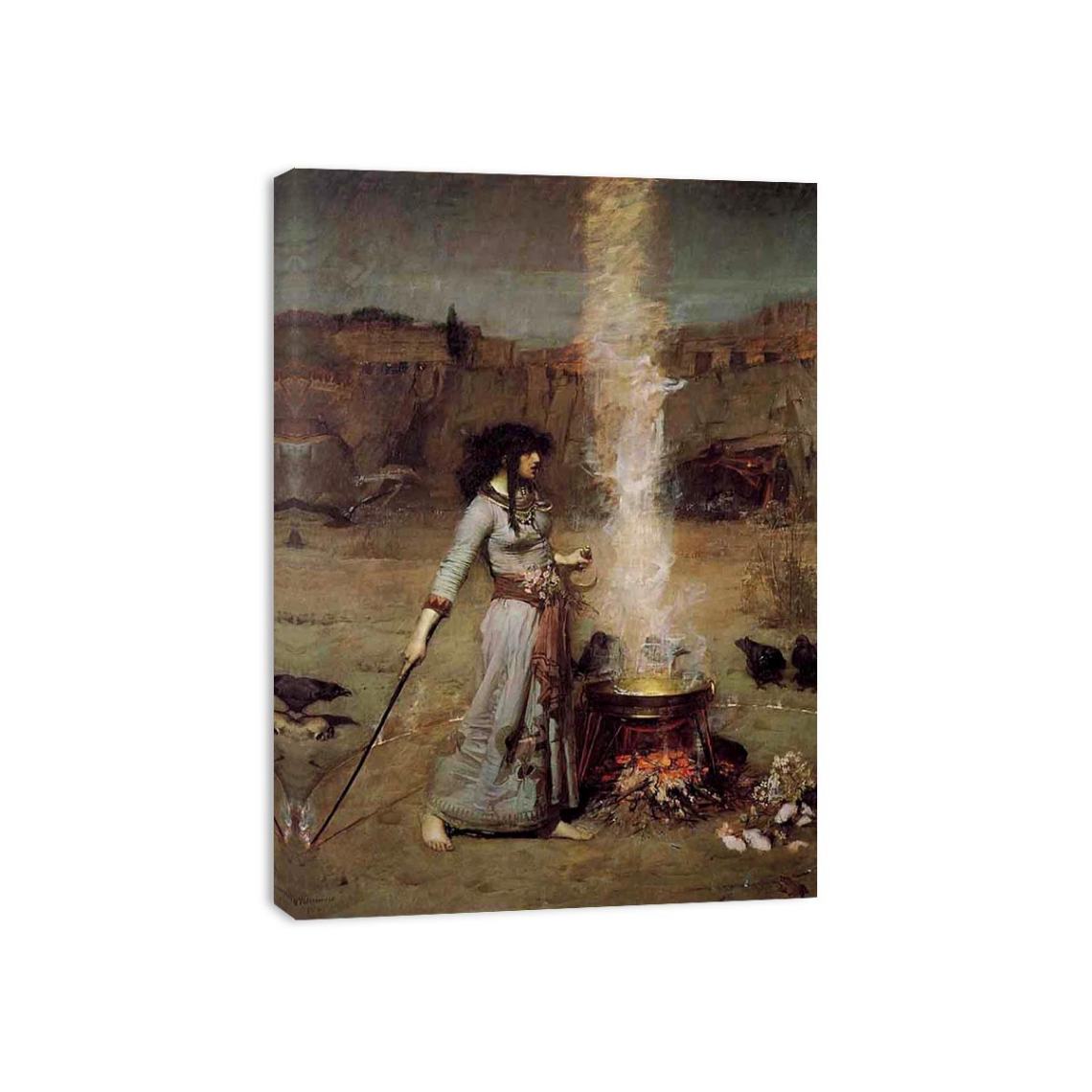 The Magic Circle 1886 by John William Waterhouse Painting 