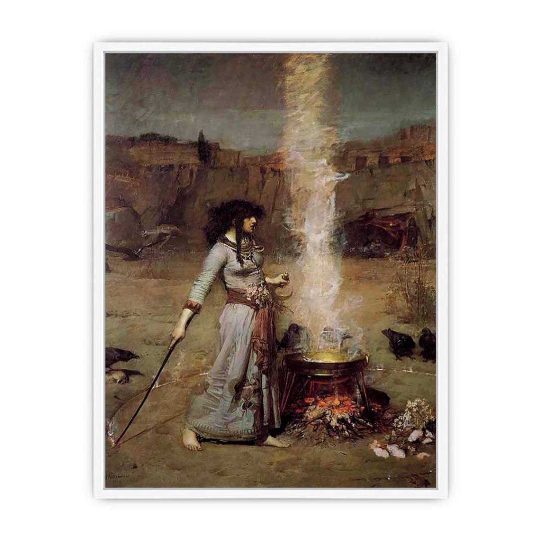 The Magic Circle 1886 Framed Print