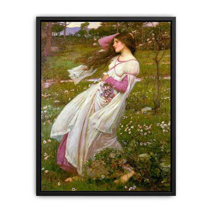 Windflowers 1903 Canvas Print
