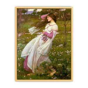 Windflowers 1903 Streched canvas