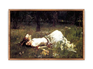 Ophelia 1889  Poster