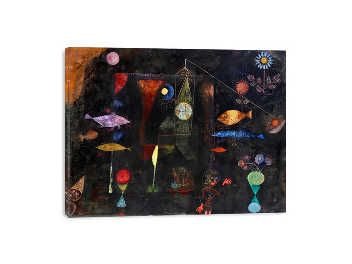 Fish Magic by Paul Klee Framed Print