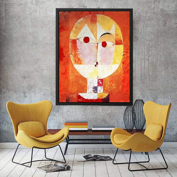 Senecio by Paul Klee Canvas Print