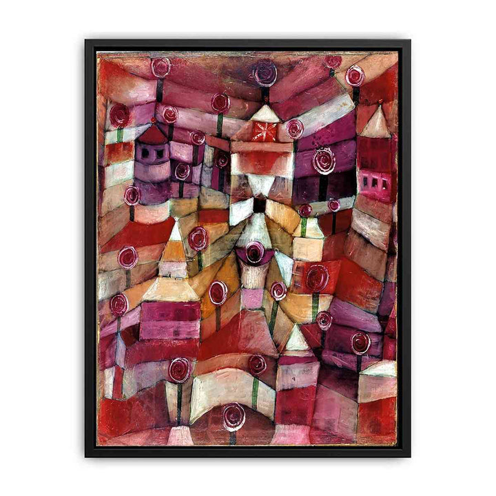 The Rose Garden by Paul Klee Poster