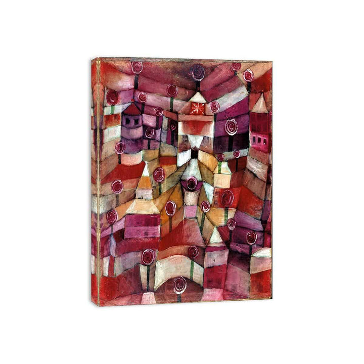 The Rose Garden by Paul Klee Framed Print