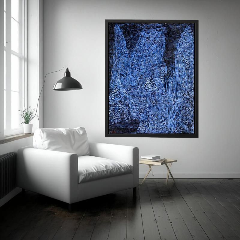 Walpurgis Night by Paul Klee Painting 