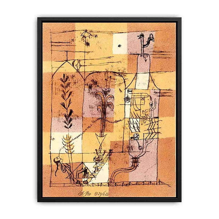 Hoffmanneske scene by Paul Klee Poster