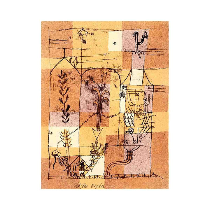 Hoffmanneske scene by Paul Klee
