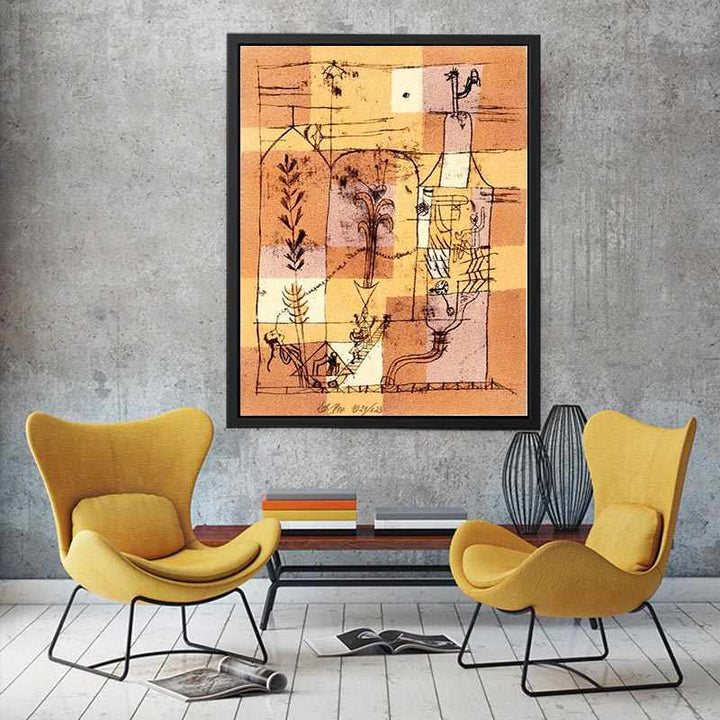 Hoffmanneske scene by Paul Klee Canvas Print