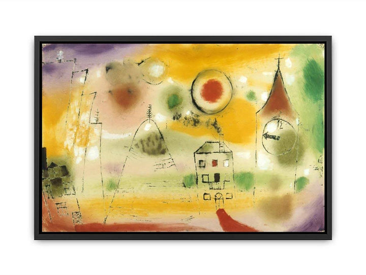 Winter Day, Shortly before Noon Poster