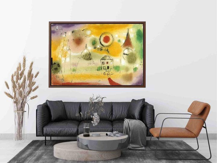 Winter Day, Shortly before Noon Painting 