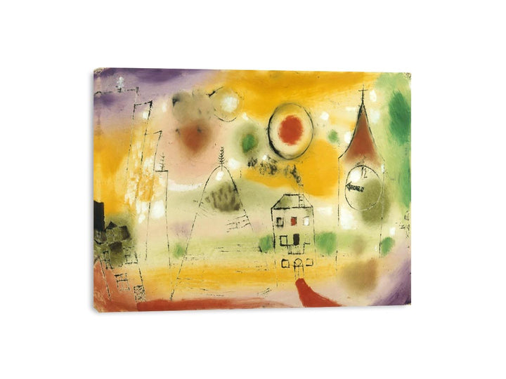 Winter Day, Shortly before Noon Framed Print