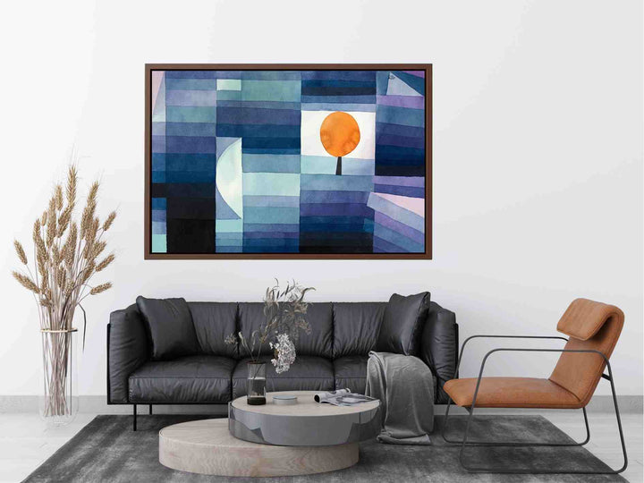 The Harbinger of Autumn by Paul Klee Painting 