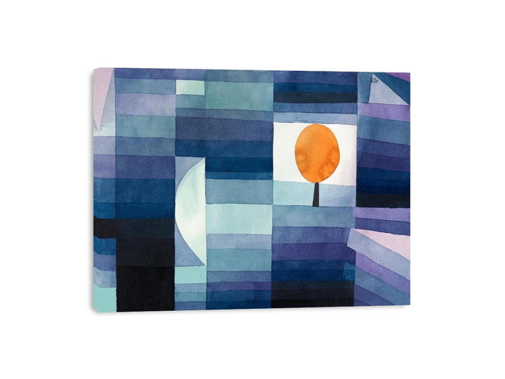 The Harbinger of Autumn by Paul Klee Framed Print