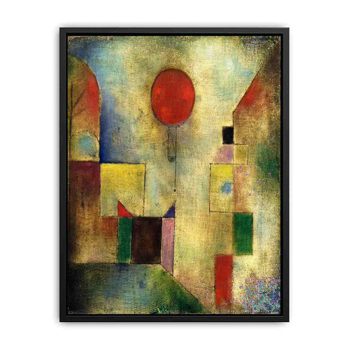 Red Balloon By Paul Klee Poster
