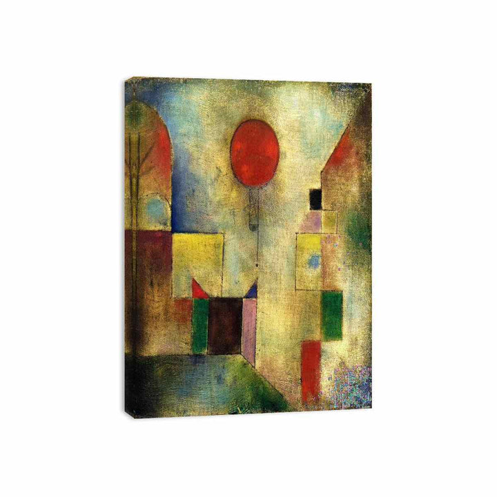 Red Balloon By Paul Klee Framed Print