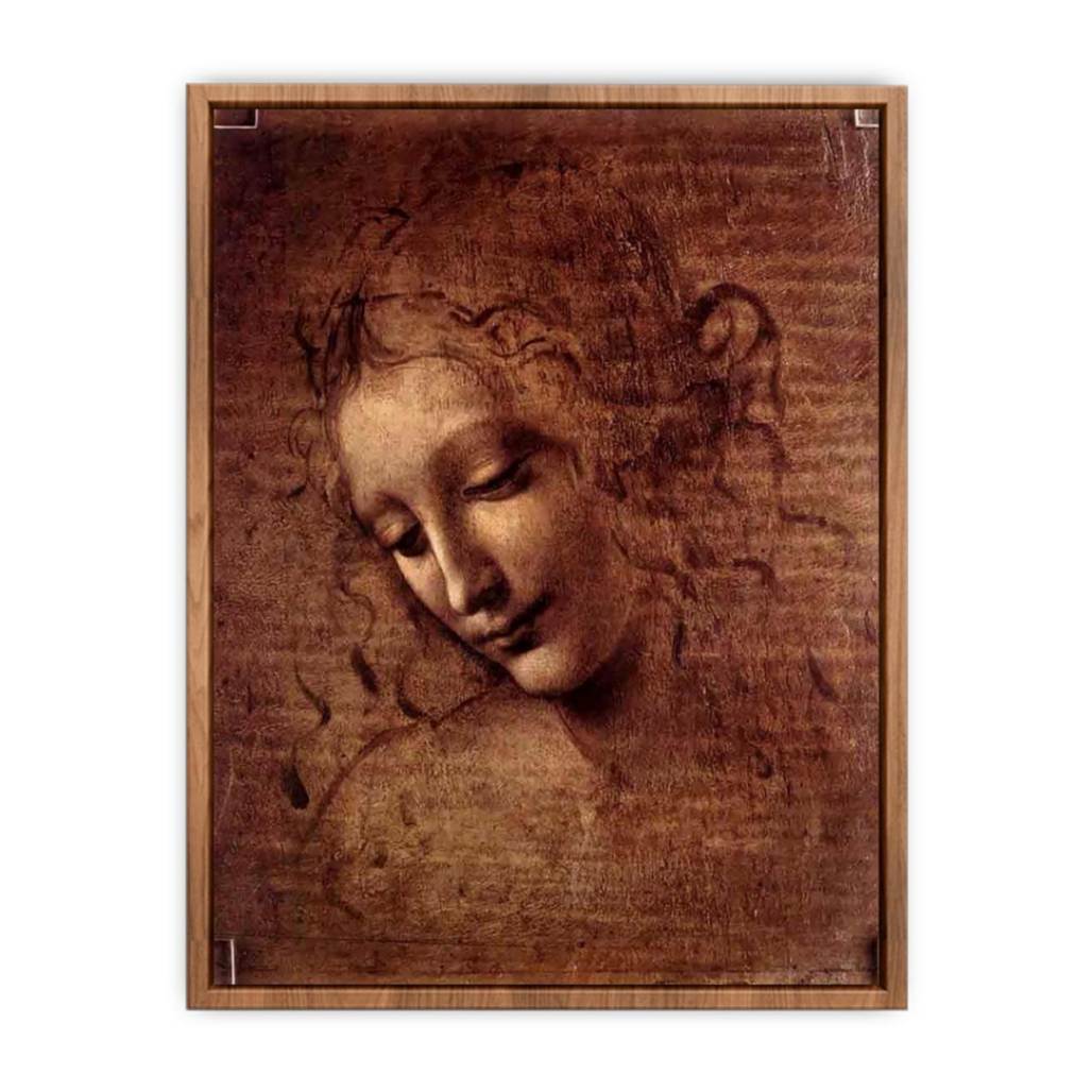 Female head (The Lady of the Dishevelled Hair) (or La Scapigliata)  Poster