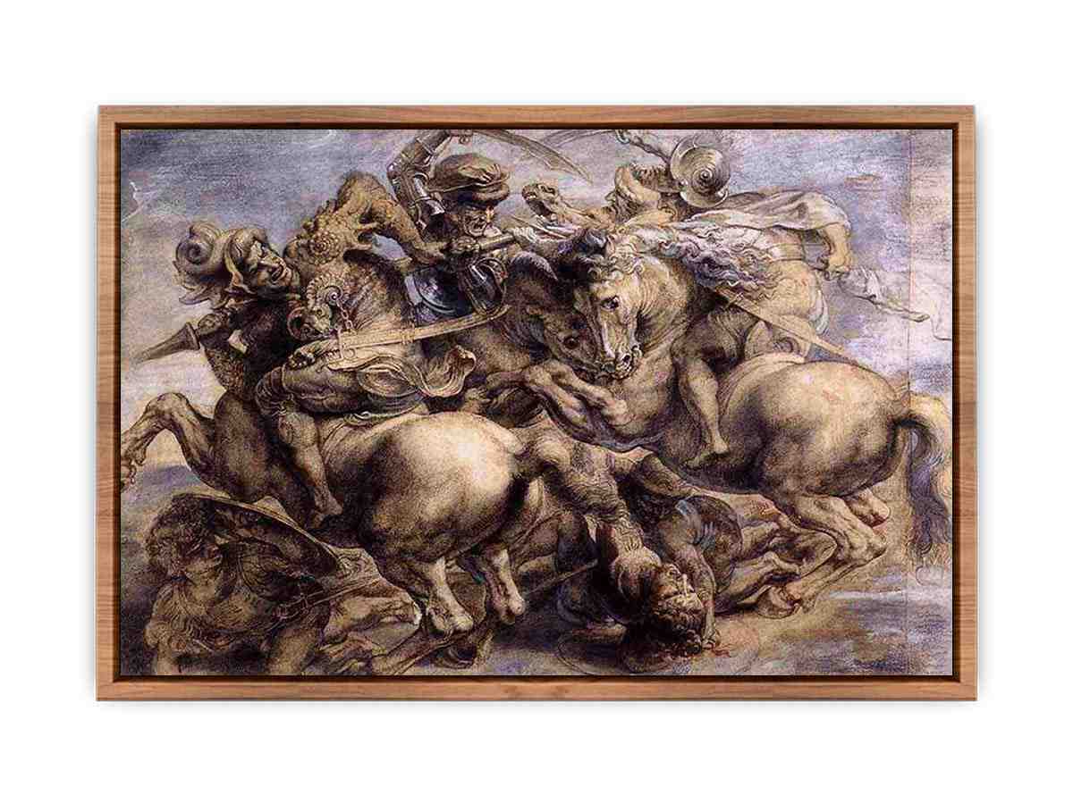 The Battle of Anghiari (detail) 1503-05  Poster