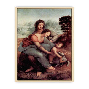 The Virgin and Child with St Anne c. 1510  Art Print