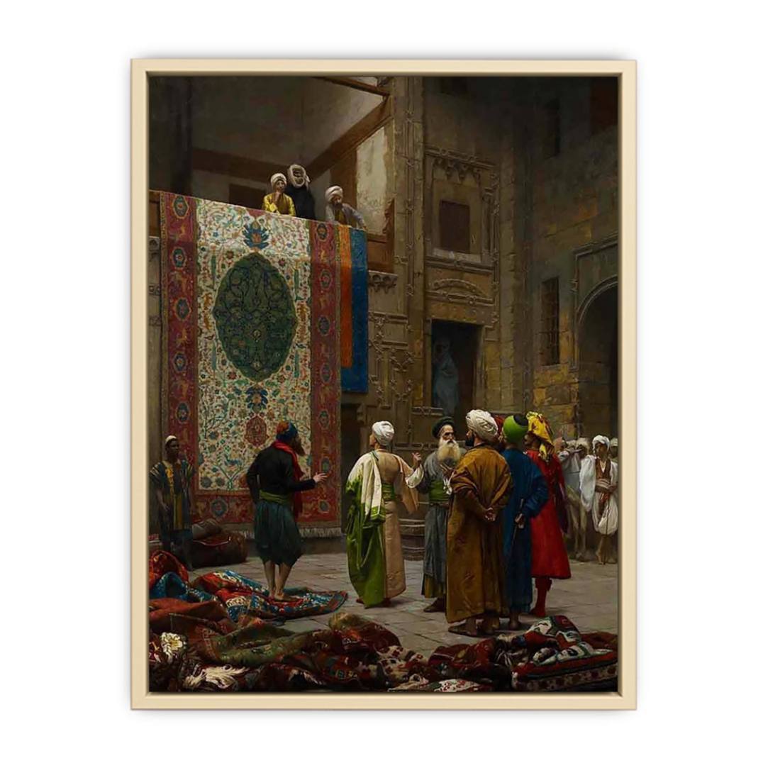 The Carpet Merchant  Art Print